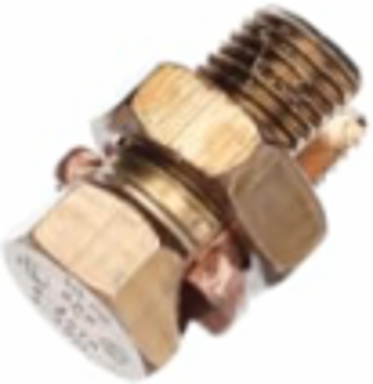 High Strength Split-Bolt Connector 2 Str-6 Sol, Bronze Alloy