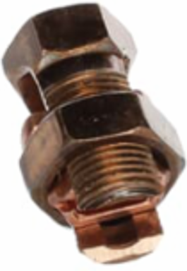 High Strength Split-Bolt Connector 2/0 Str-2 Sol Bronze Alloy