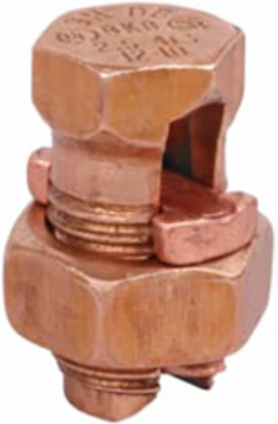 Copper Split-Bolt Connector 2 Str - 2/0 Str, Electrical Connector <1000V