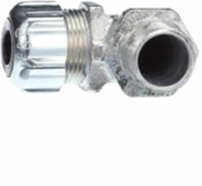 1/2IN 90D LT CORD CONN .250-.375