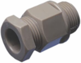 M20 Standard Cable Gland Black, 11mm Thread Length, IP66 Rated, Polyamide