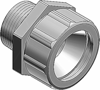Strain Relief Cord Connectors-Straight