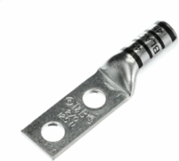 CU TP 2HL LUG LONG BRL 2/0 3/8B BLK