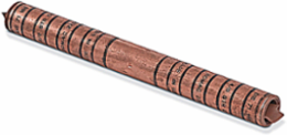 Copper Full-Tension Compression Splice, 4/0 Wire Size, 8-3/8 Inch Long