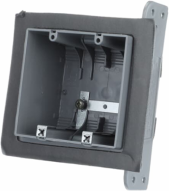 TWO GANG AIRTIGHT PLASTIC BOX
