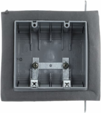 TWO GANG AIRTIGHT PLASTIC BOX