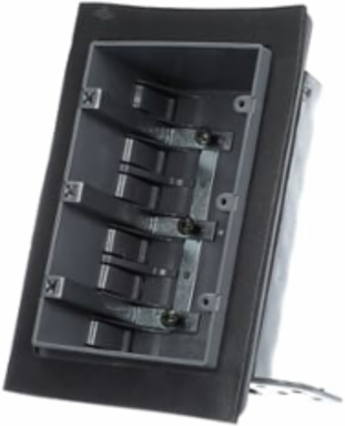 THREE GANG AIRTIGHT DEVICE BOX