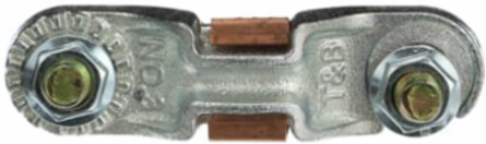 Waterpipe Malleable Iron Ground Clamp 1-1/4 to 2 Inch, Wire Range 6-2