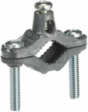 Ground Clamp Zinc for 1/2 to 1 Inch Pipe, #10 to #2 AWG