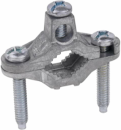 Ground Clamp Zinc for 1/2 to 1 Inch Pipe, #10 to #2 AWG