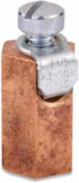 Locktite Bronze Female Stud Connector #4-1 AWG with Copper Material