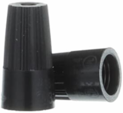 WIRE CONN HITEMP BLK No18-No14