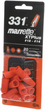MARRETTE NO 331 ORANGE PKG/20
