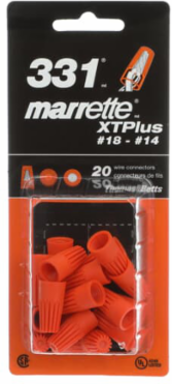 MARRETTE NO 331 ORANGE PKG/20