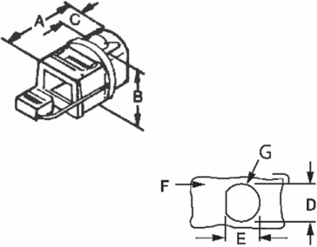 Non-Metallic Straight Connectors 1/2 Inch, Clamping Range 0.30-0.60 Inch
