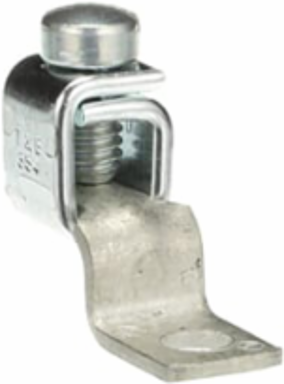 Locktite Connector, Copper, 8 to 2 AWG, 1/4 Inch Bolt
