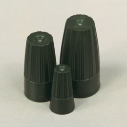 Black High Temperature Twist-On Wire Connector 600 V, 302 °F Temperature Range