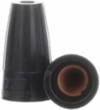 WIRE CONN HIGH TEMP BLACK No18-No8