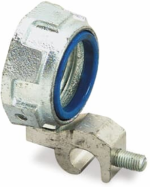 Insulated Grounding Bushing 3/4 Inch, Aluminum, Wire Range 14 to 4, UL E3060, CSA