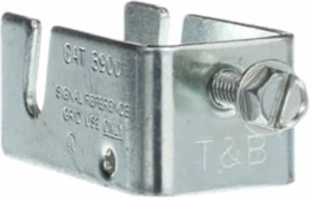 Signal Reference Ground Clamp for #8 - #4 AWG, Fits 3/4 Inch Square & 1 Inch Round Posts