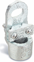 Ground Clamp for Conductor Size #8 to #2, 4x3x3 Inch, Malleable Iron