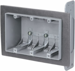 THREE GANG AIRTIGHT PLASTIC BOX