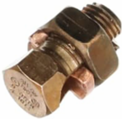 High Strength Split-Bolt Connector, 3 Sol-8 Sol Conductor Range, Bronze Alloy