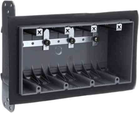 FOUR GANG NONMETALLIC DEVICE BOX