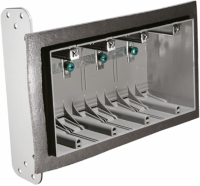 FOUR GANG NONMETALLIC DEVICE BOX