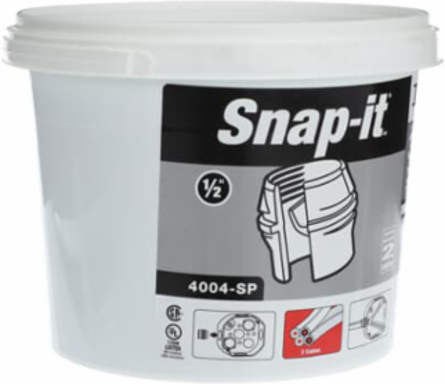 PLASTIC CONN 1/2 BUCKET 300