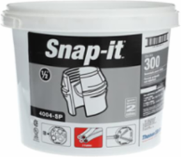 PLASTIC CONN 1/2 BUCKET 300