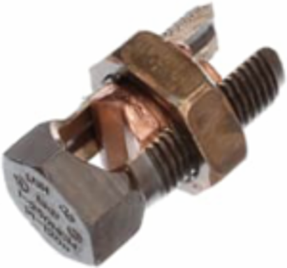 High Strength Split-Bolt Connector 250 kcmil-1 Str, Bronze Alloy