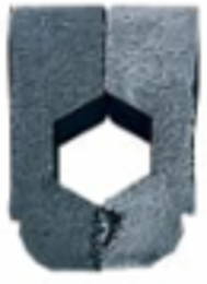 Interchangeable Die for WT440 Crimp Tool, Steel Alloy, Hexagonal Crimp Range
