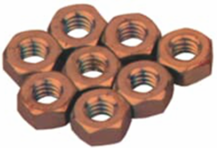 Bronze Hex Nut 1/2 Inch, Silicon Bronze Construction
