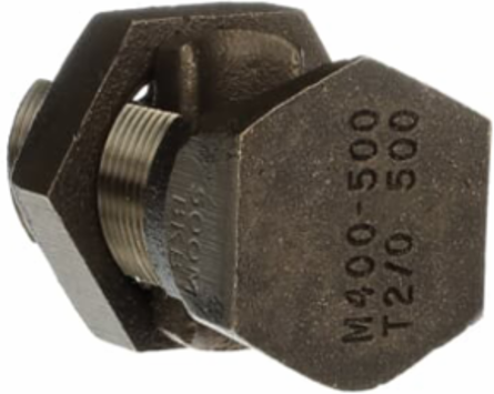 High Strength Split-Bolt Connector 500-400 kcmil, Bronze Alloy