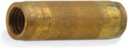 Ground Rod Coupling 1/2 Inch Thread 9/16-12 UNS Copper