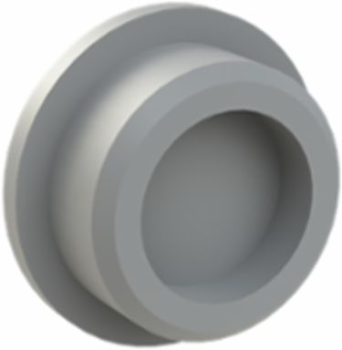 PLUG SCREW PA6 M16 GRY