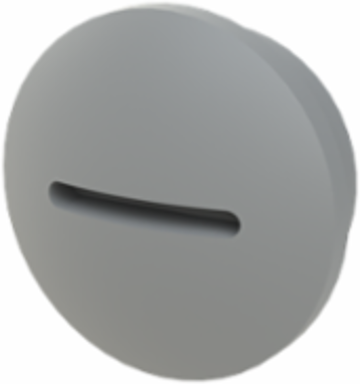 PLUG SCREW PA6 M16 GRY