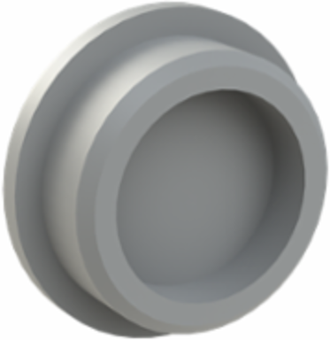 PLUG SCREW PA6 M20 GRY