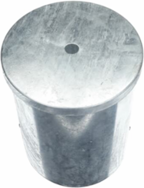 Hot Dip Galvanized Steel Ground Electrode Box 10 Inch Diameter, 12 Inch Depth