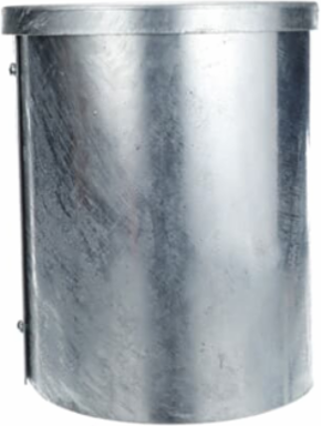 Hot Dip Galvanized Steel Ground Electrode Box 10 Inch Diameter, 12 Inch Depth