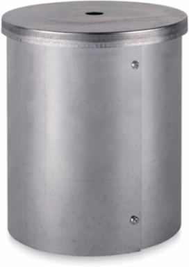 Hot Dip Galvanized Steel Ground Electrode Box 10 Inch Diameter, 12 Inch Depth