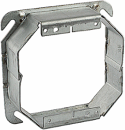 Outlet Box Covers, 4 Inch Square, Pre-Galvanized Steel, 15.5 Cubic Inches