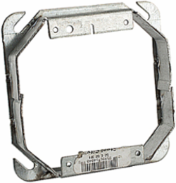 Square Outlet Box Cover, 4 Inch x 3/4 Inch, Pre-Galvanized Steel, 9 Cubic Inches