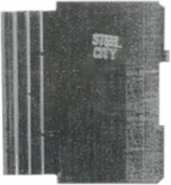 Two Gang Square Box Partition 4 Inch x 2-1/8 Inch Deep, Pre-Galvanized Steel