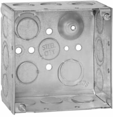 4 INSQUARE BX,STL,30.3CU,.5&3/4E-KO