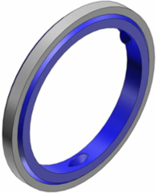 RING, SEALING-4 INCH RUBBER W/STL