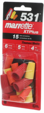 MARRETTE ORANGE YELLOW RED PKG/15
