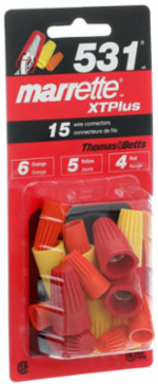 MARRETTE ORANGE YELLOW RED PKG/15
