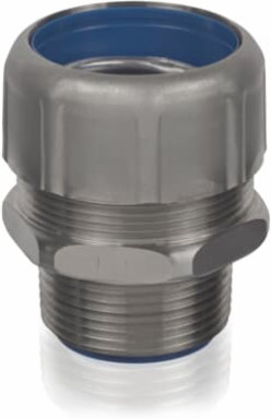 1 Inch Straight Liquidtight Fitting, 316 Stainless Steel, NEMA 3/4 Ratings, 105°C